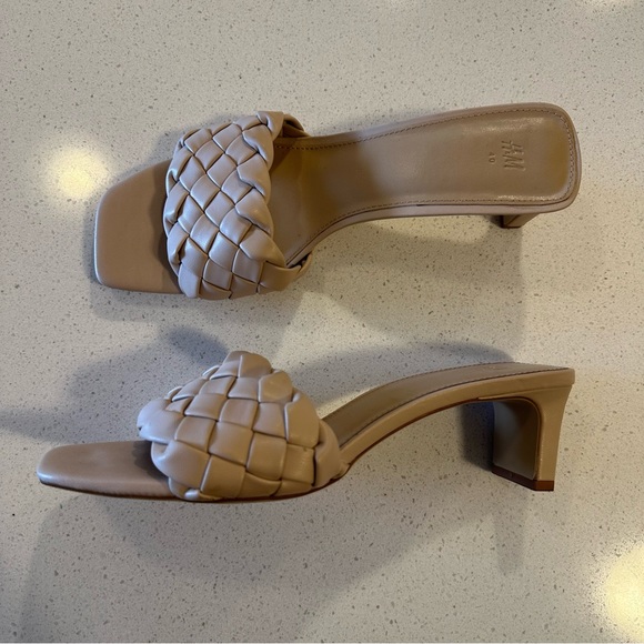 H&M Tan Braided Heels - Picture 3 of 4
